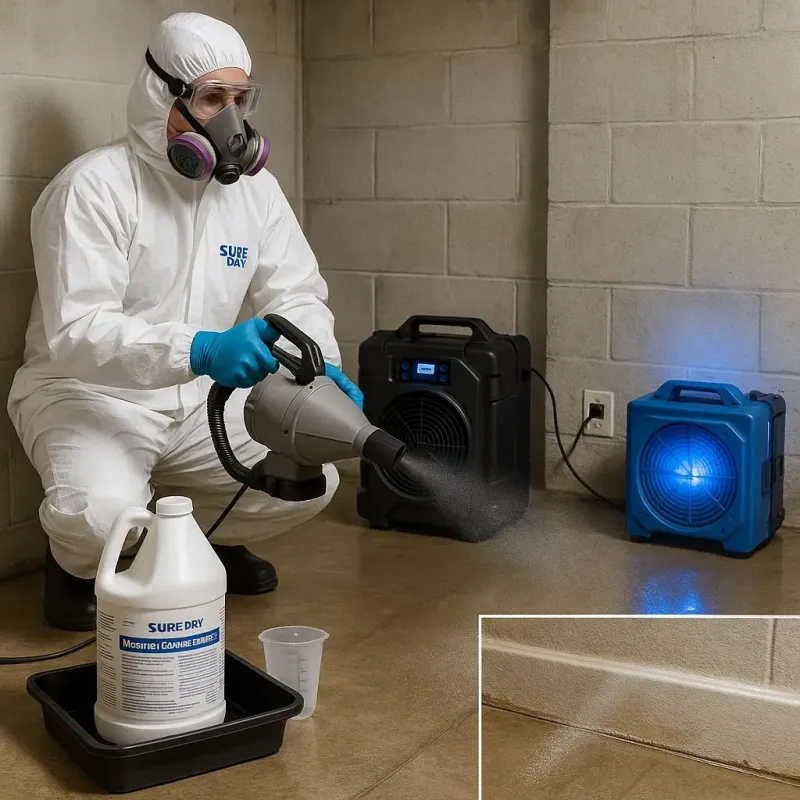 Sanitization and Odor Removal process in Columbus, KS