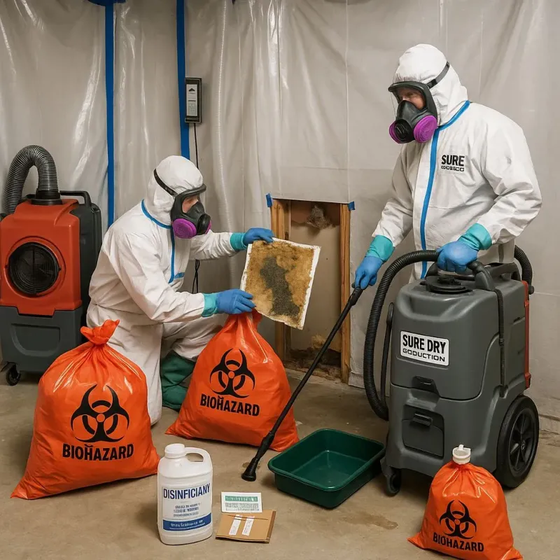 Contaminated Water Handling Protocols process in Columbus, KS