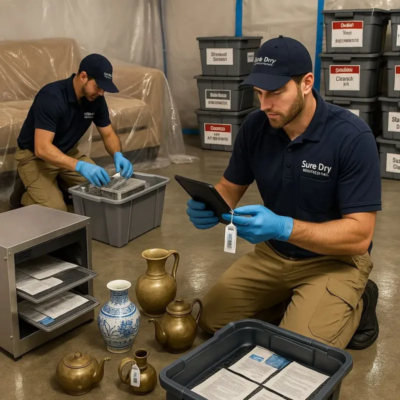 Content Protection and Restoration process in Columbus, KS