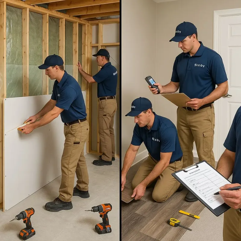 Repairs and Reconstruction process in Columbus, KS
